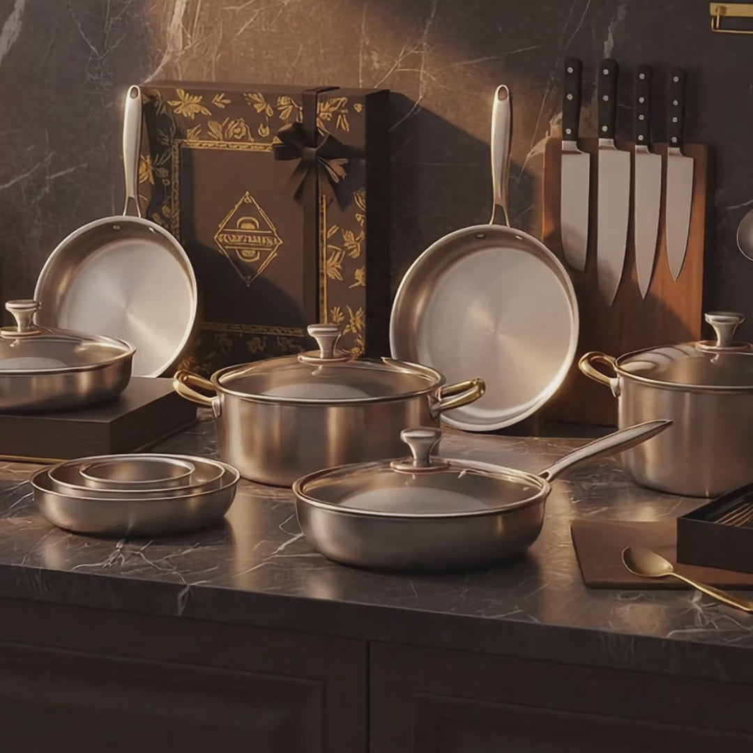 TitanPro Stekepanne i Titanium