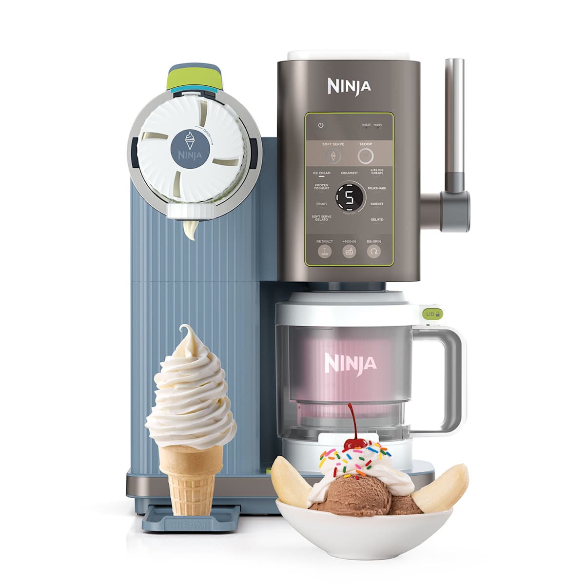 Ninja Swirl 13-i-1 Myk- og Ismaskin NC701EU