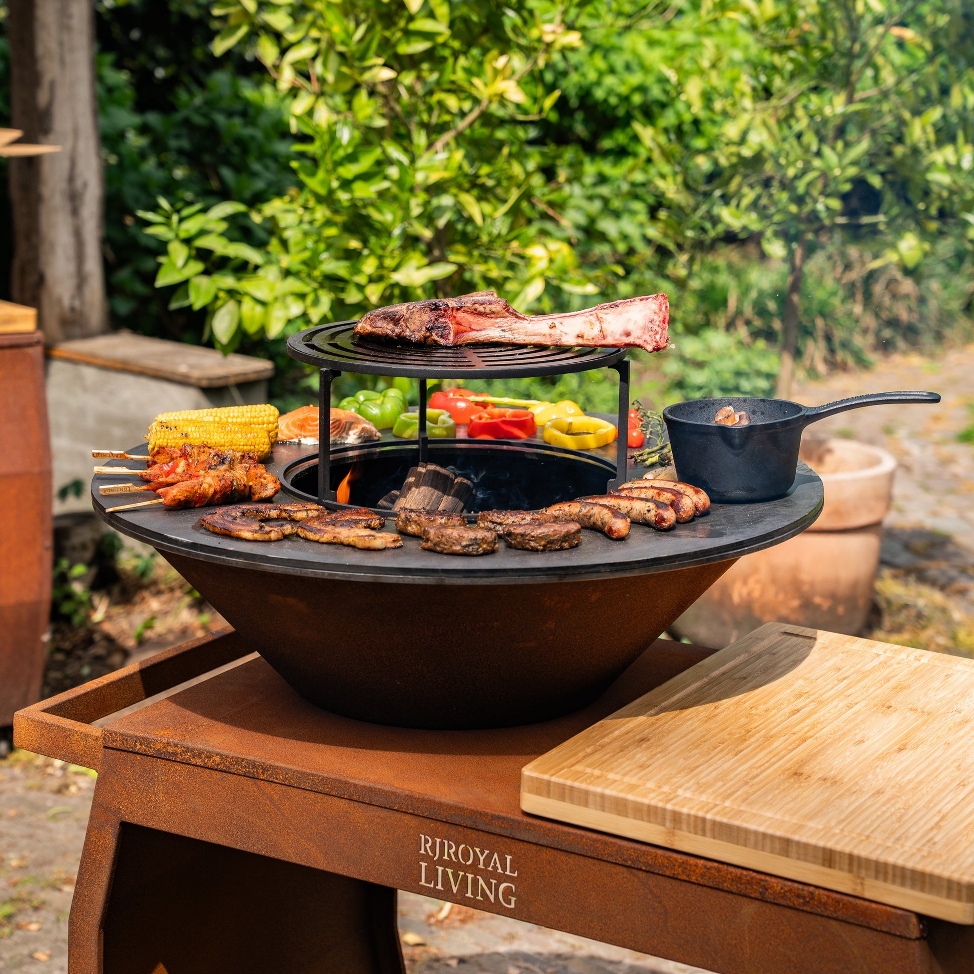 Big Jack 3.0 Corten Stål Plancha Grill