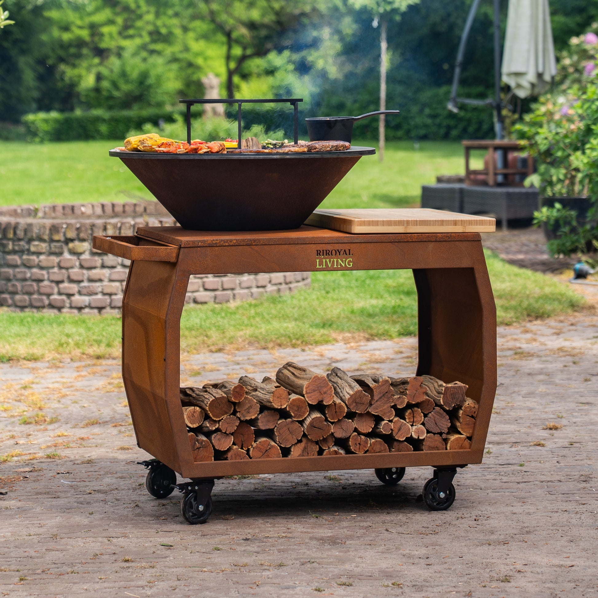 Big Jack 3.0 Corten Stål Plancha Grill